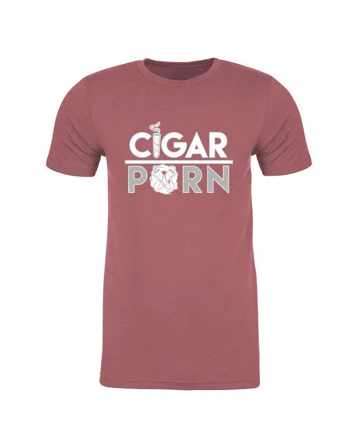 Heather Mavue Cigar Pxrn Men's Crew Neck T-Shirt