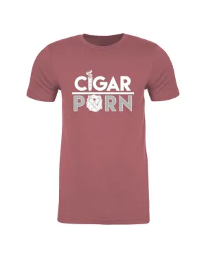 Heather Mavue Cigar Pxrn Men's Crew Neck T-Shirt