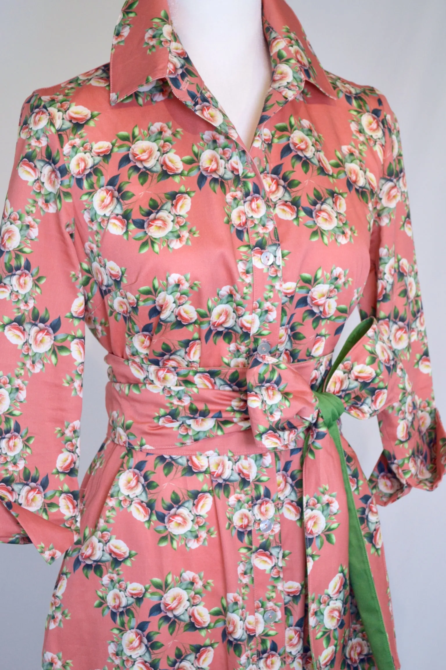 Huntington in Coral Quartz Camellia