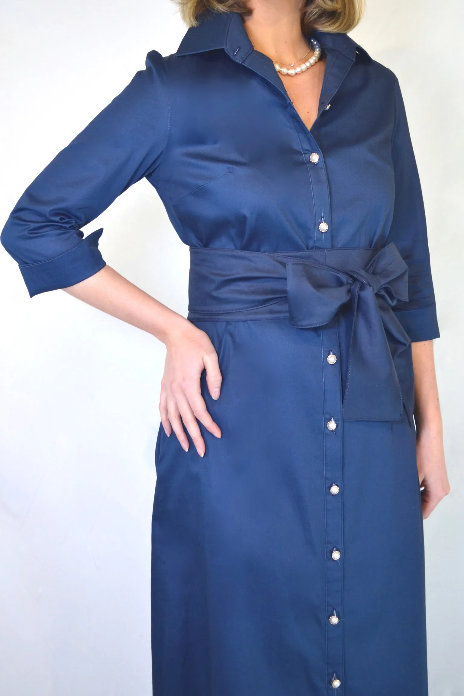 Huntington in Midnight Navy