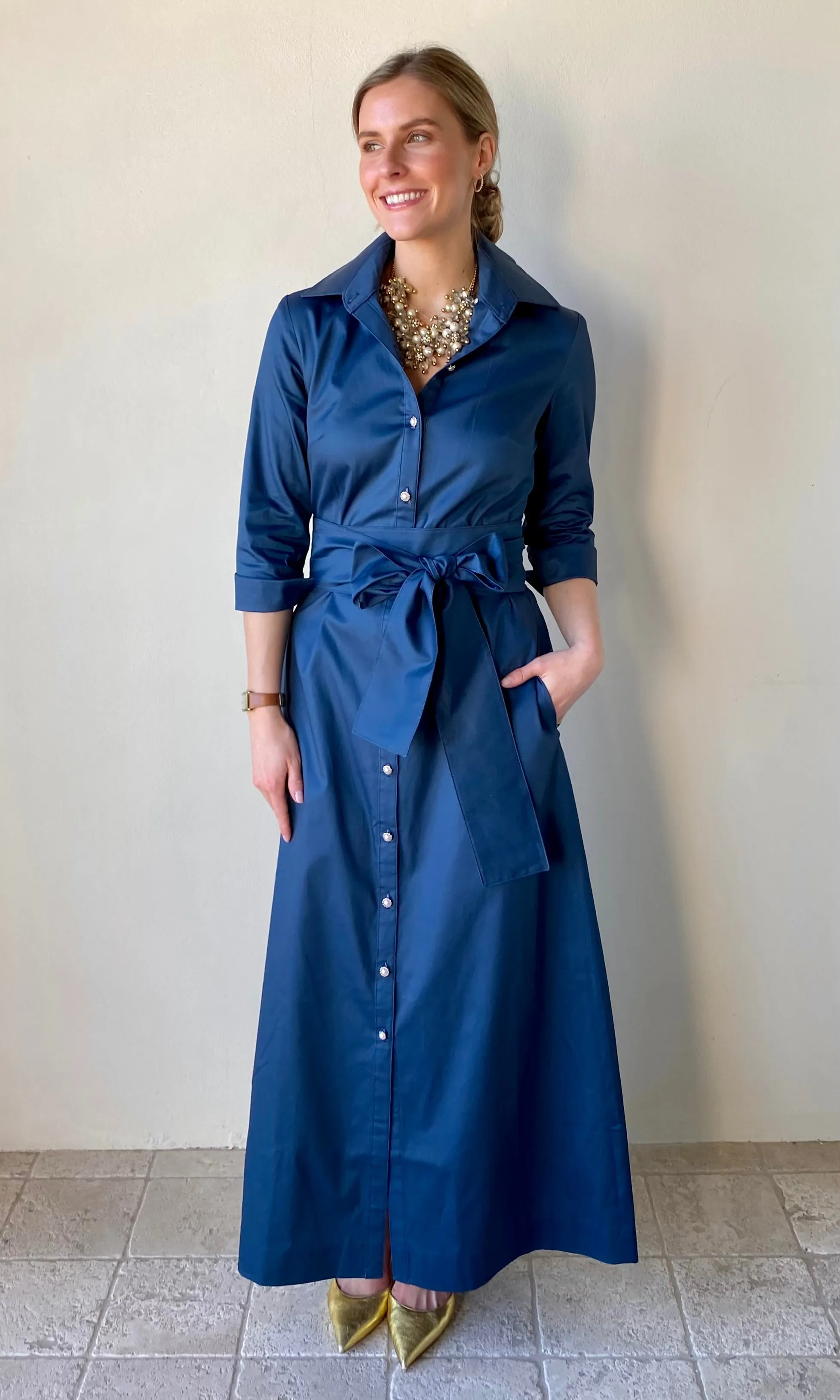 Huntington in Midnight Navy