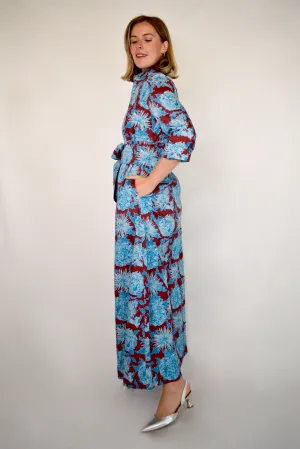 Huntington in Teal Mums