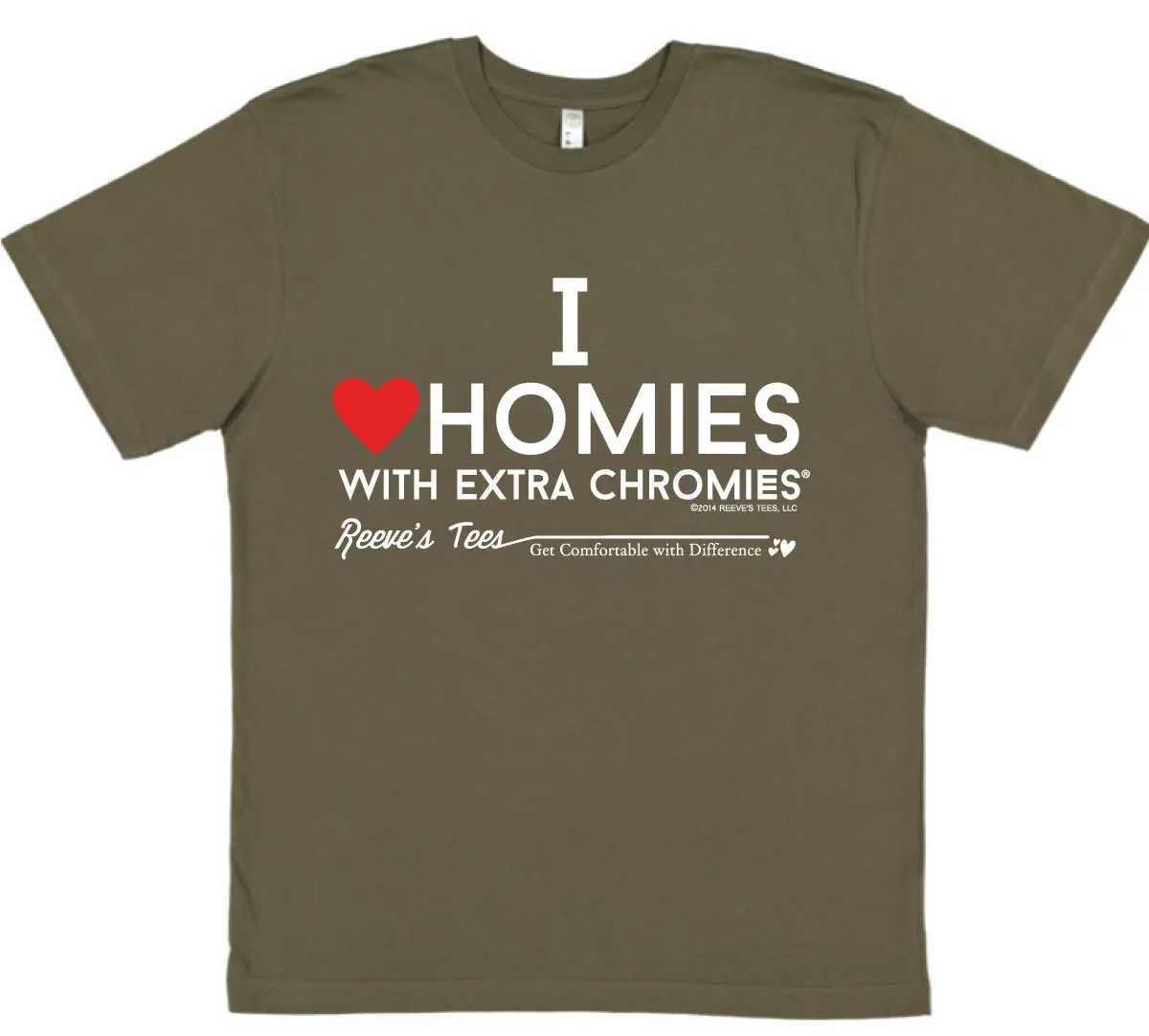 HWEC - I Love Homies with Extra Chromies&reg; - Kids - Short Sleeve Tee - Multiple Colors