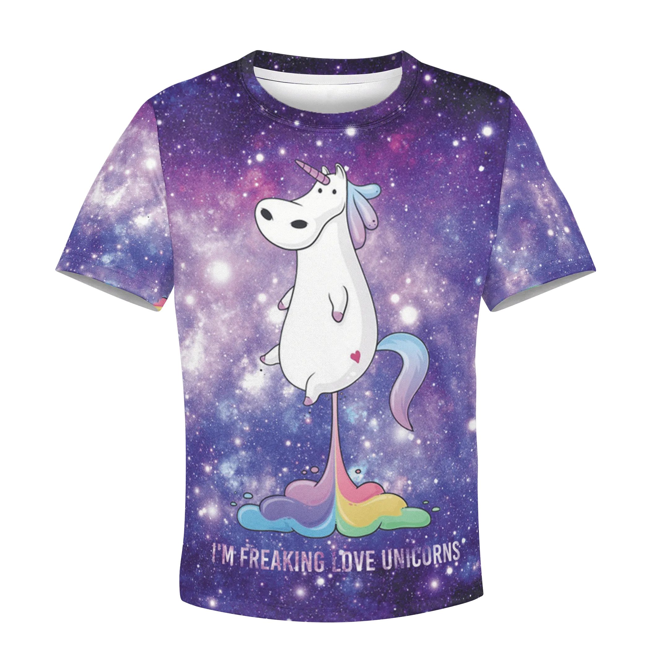 I AM FREAKING LOVE UNICORN Kid Custom Cosplay Hoodies Apparel