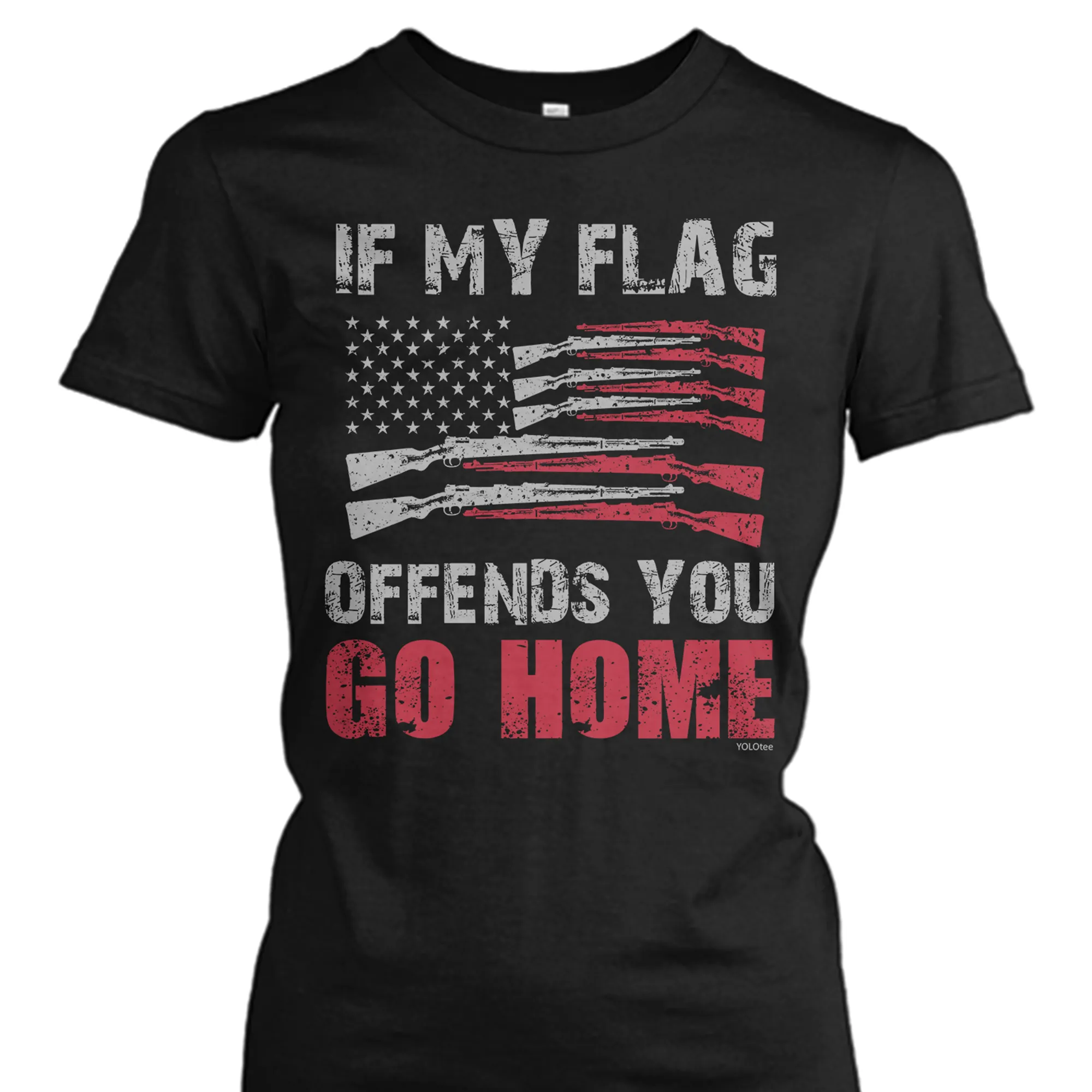 If My Flag Offends You Go Home Shirt