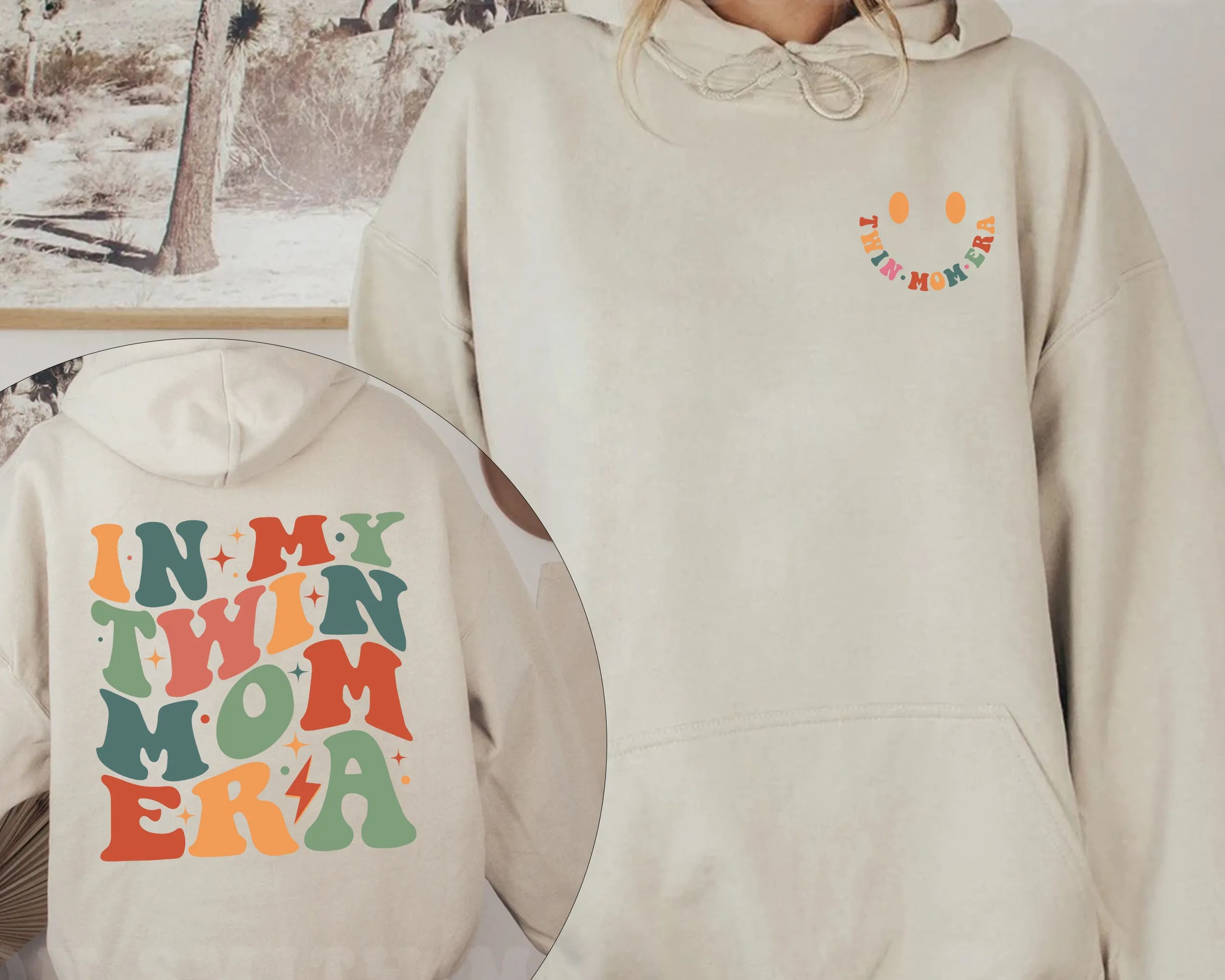 In My Twin Mom Era Hoodie, In My Mom Era Crewneck, Twin Mom Shirt, Twin Mom Club, Twin Mama Shirt, New Mom Gift,Expecting Mom Gift