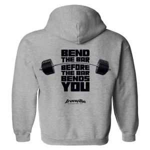 Ironville BEND THE BAR Pullover Hoodie Sweatshirt