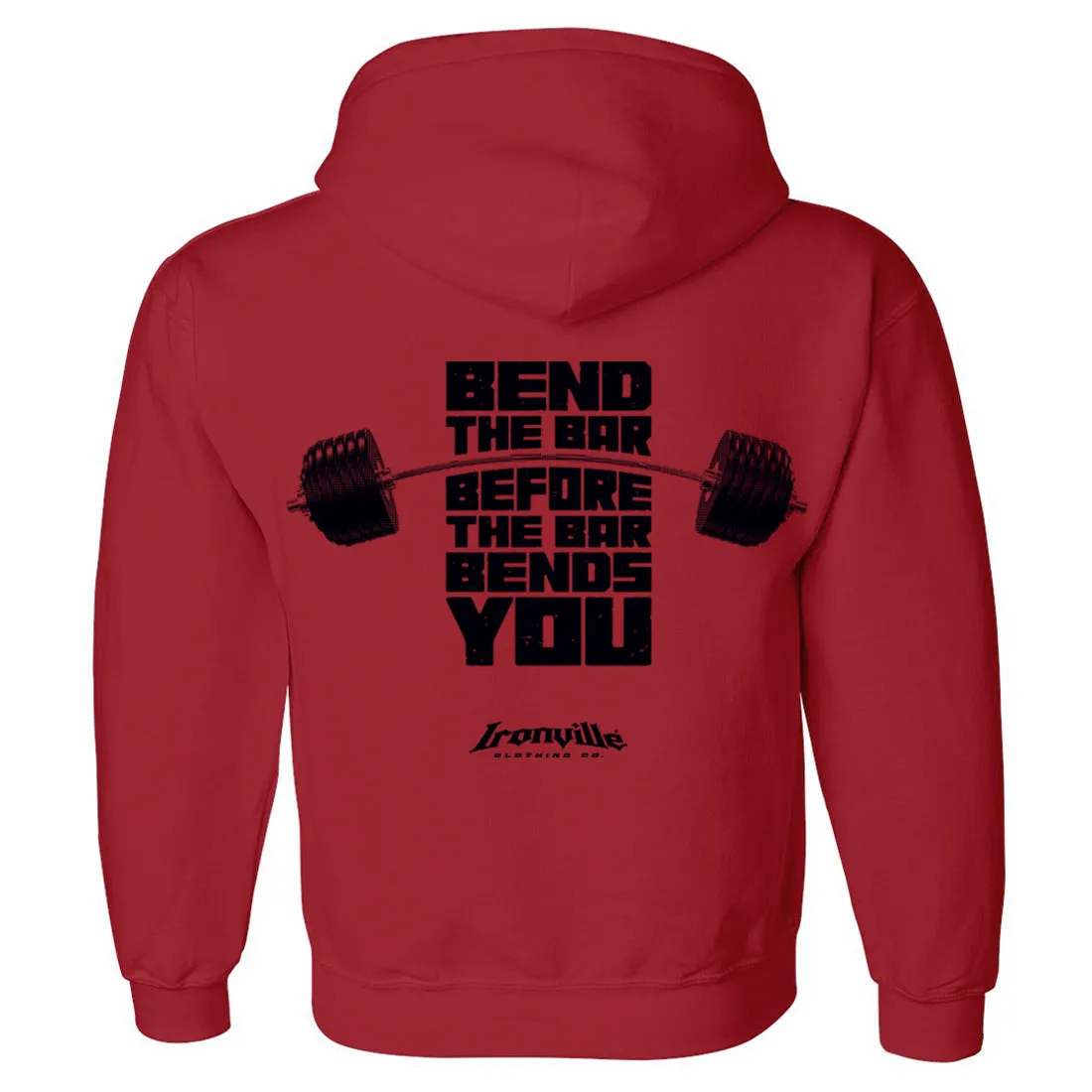 Ironville BEND THE BAR Pullover Hoodie Sweatshirt