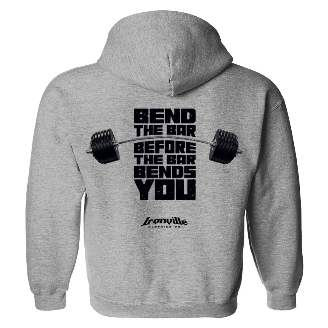 Ironville BEND THE BAR Pullover Hoodie Sweatshirt