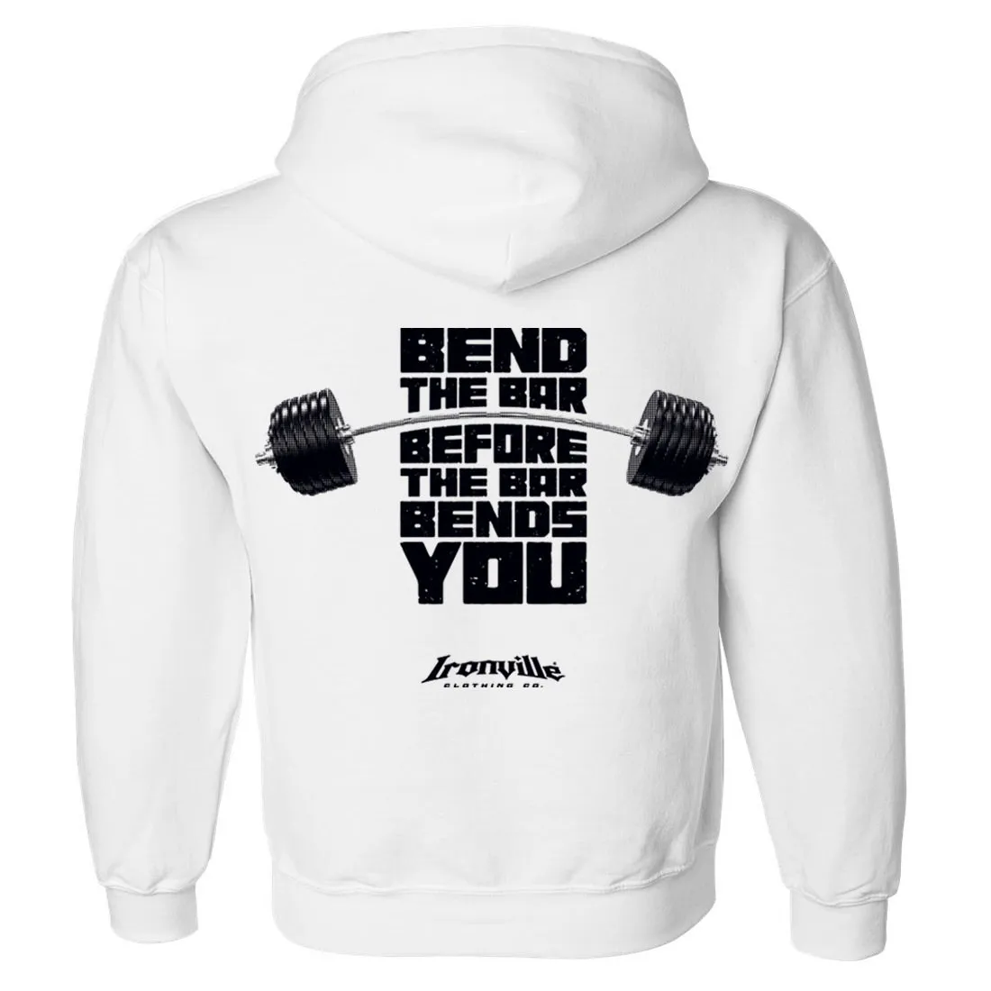 Ironville BEND THE BAR Pullover Hoodie Sweatshirt