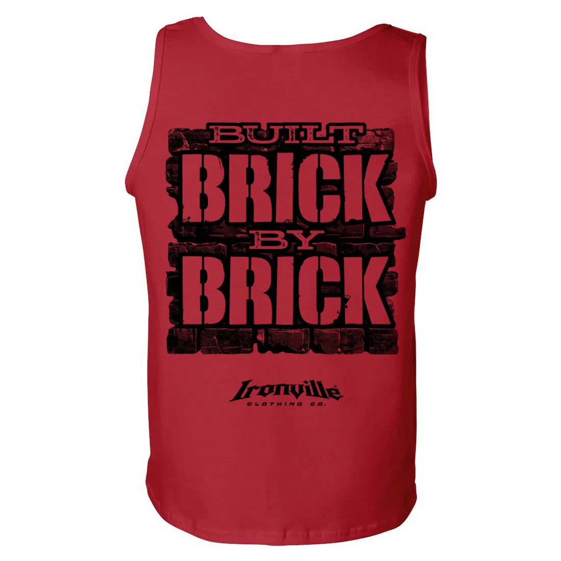 Ironville BRICK BY BRICK Standard Cut Tank Top