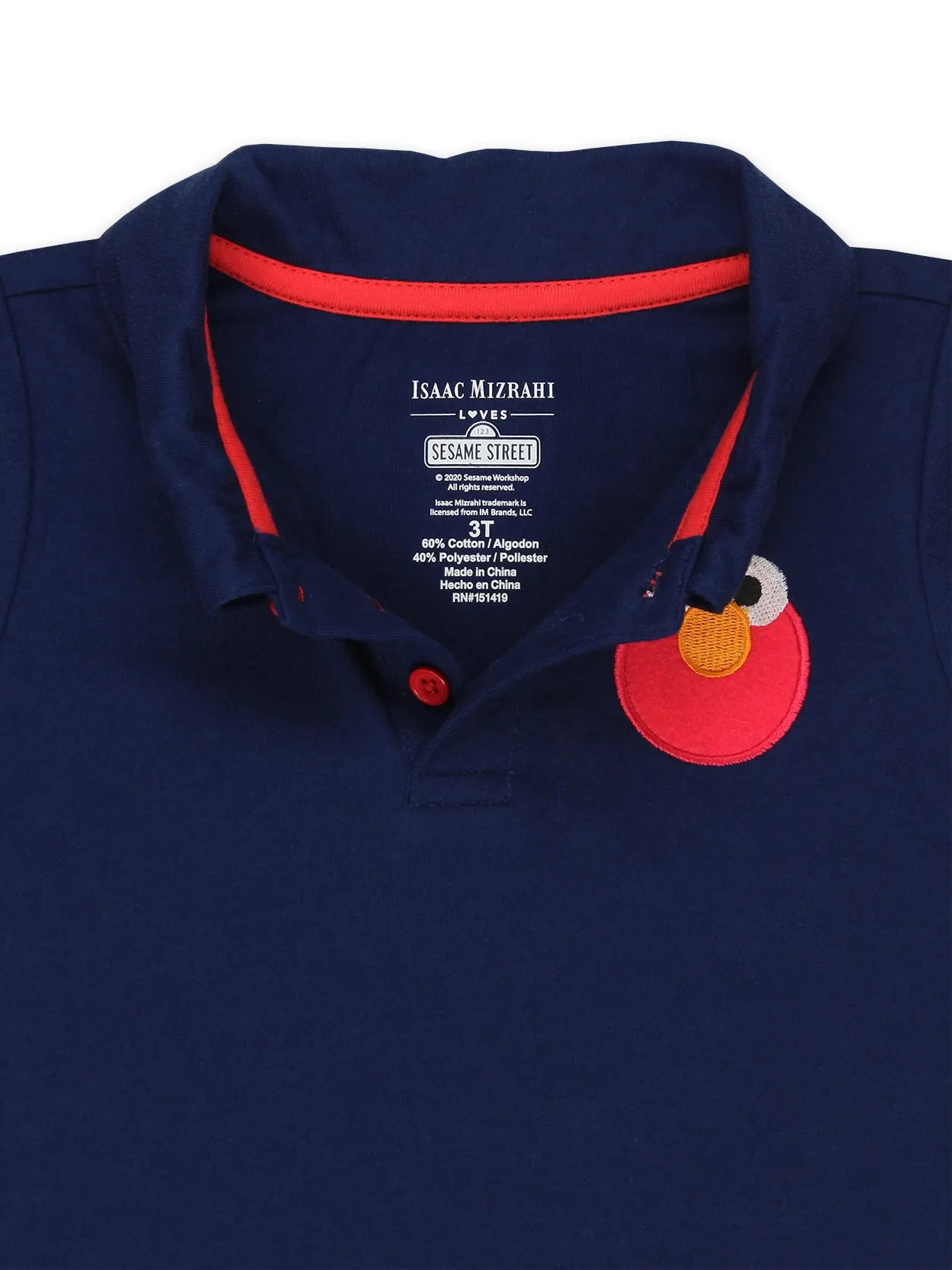 Isaac Mizrahi Loves Sesame Street Elmo Polo Shirt