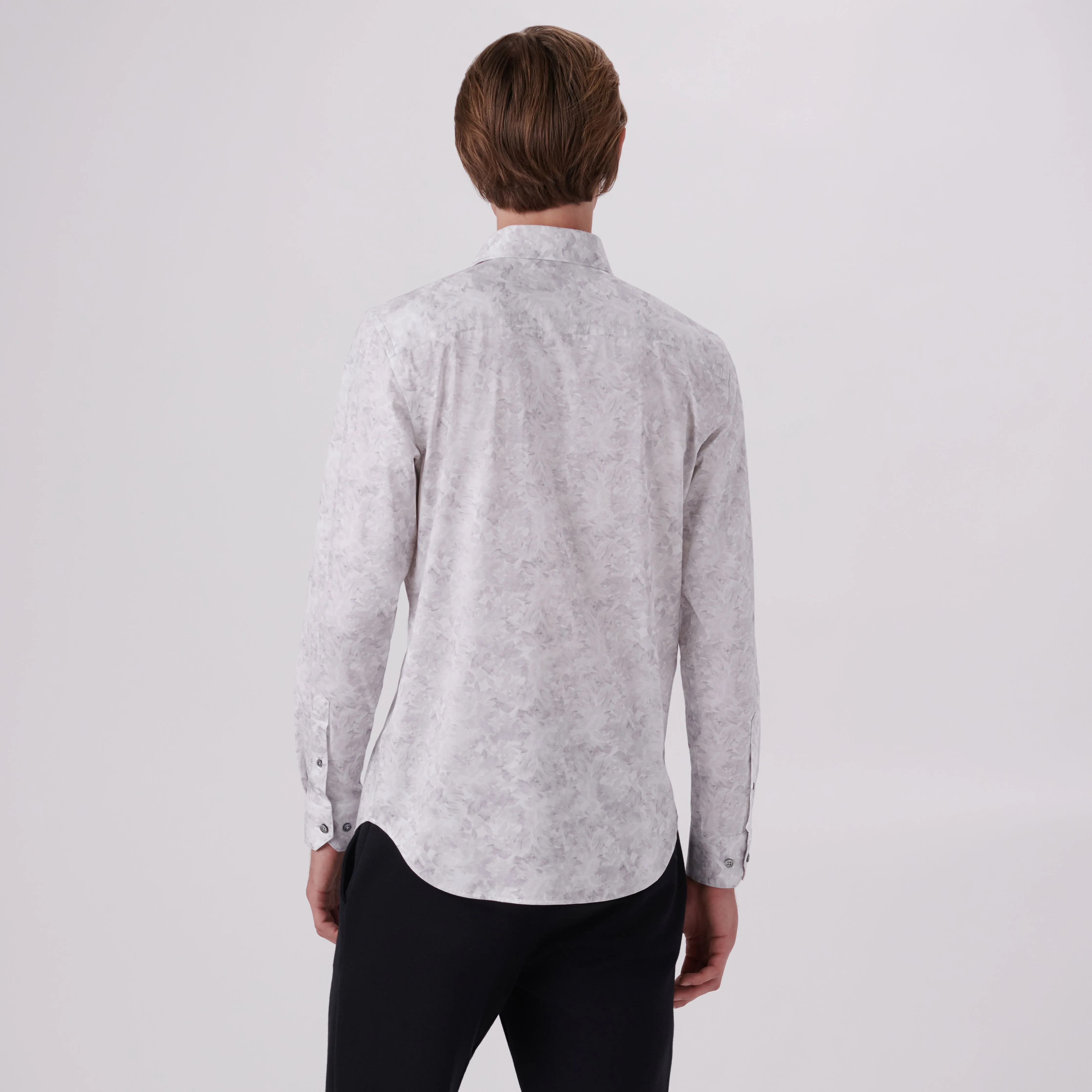 James Leaf Print OoohCotton Shirt
