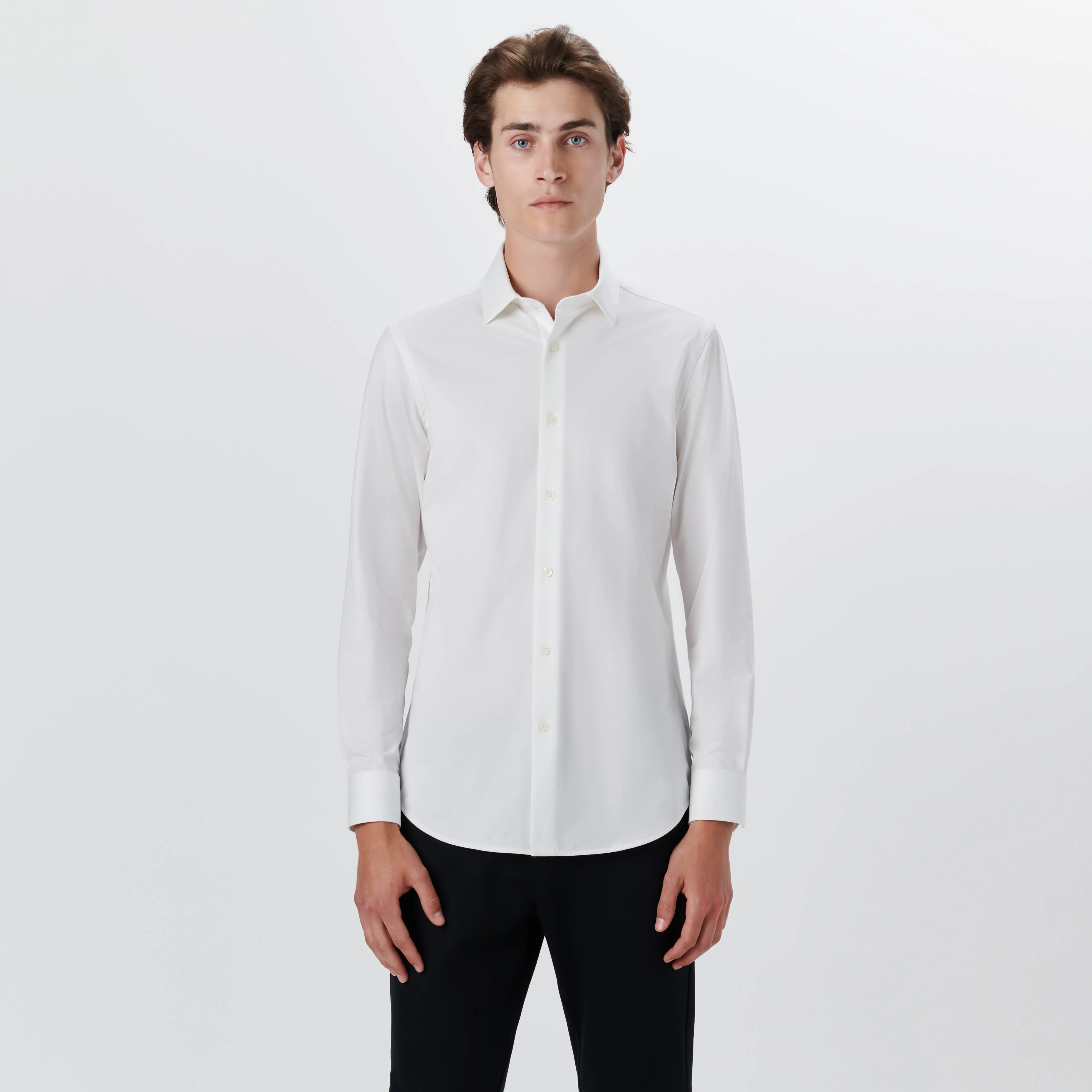 JAMES Solid OoohCotton Twill Shirt