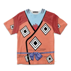 Jinbe One Piece Custom Cosplay Costume Kid Tshirt QT207377Hf