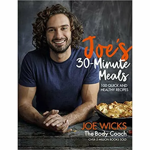 Joe Wicks 3 Books Set 30 Day Kick Start Plan, Cooking for Family and Friends NEW