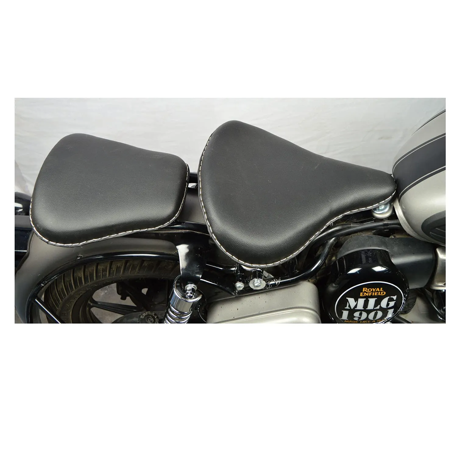 Kabir Singh Full Seat For Royal Enfield Classic 350/500 (Black)