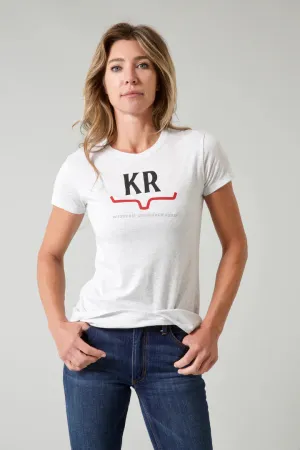Kimes Ranch Rise White Tee