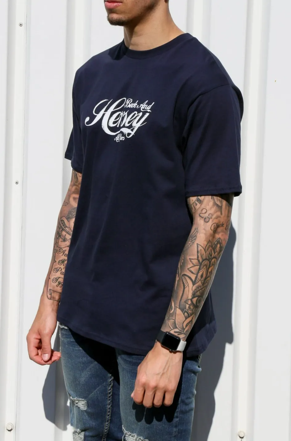 LATHAM T-SHIRT - NAVY