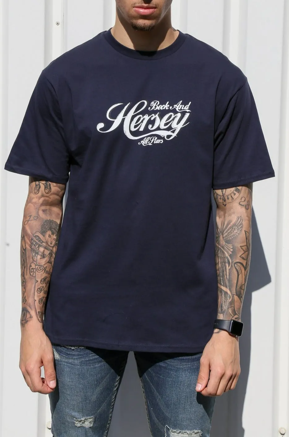 LATHAM T-SHIRT - NAVY