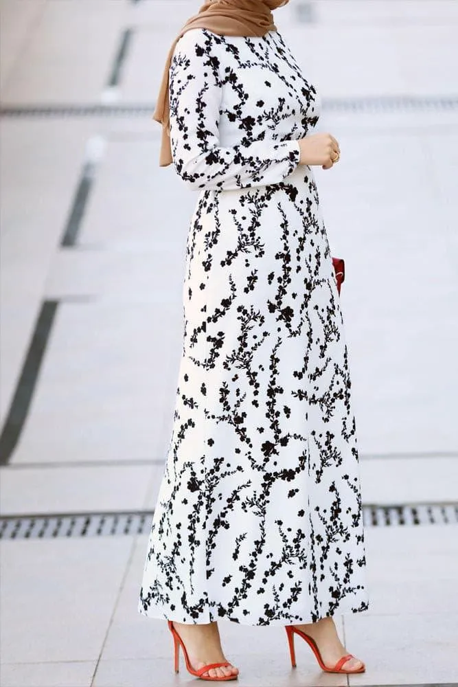 Laza Modest Dress