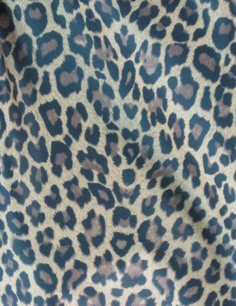 Leopard Black Unisex Stylist Groomer Shirt Medium