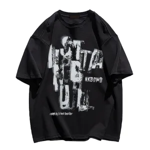 Letter Graffiti T-shirt