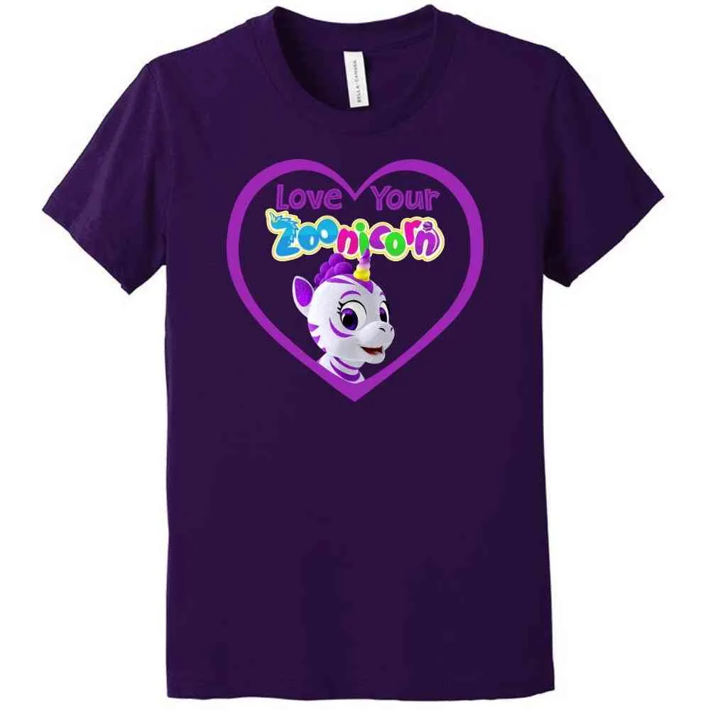 Love Your Zoonicorn, Promi, Youth Tee
