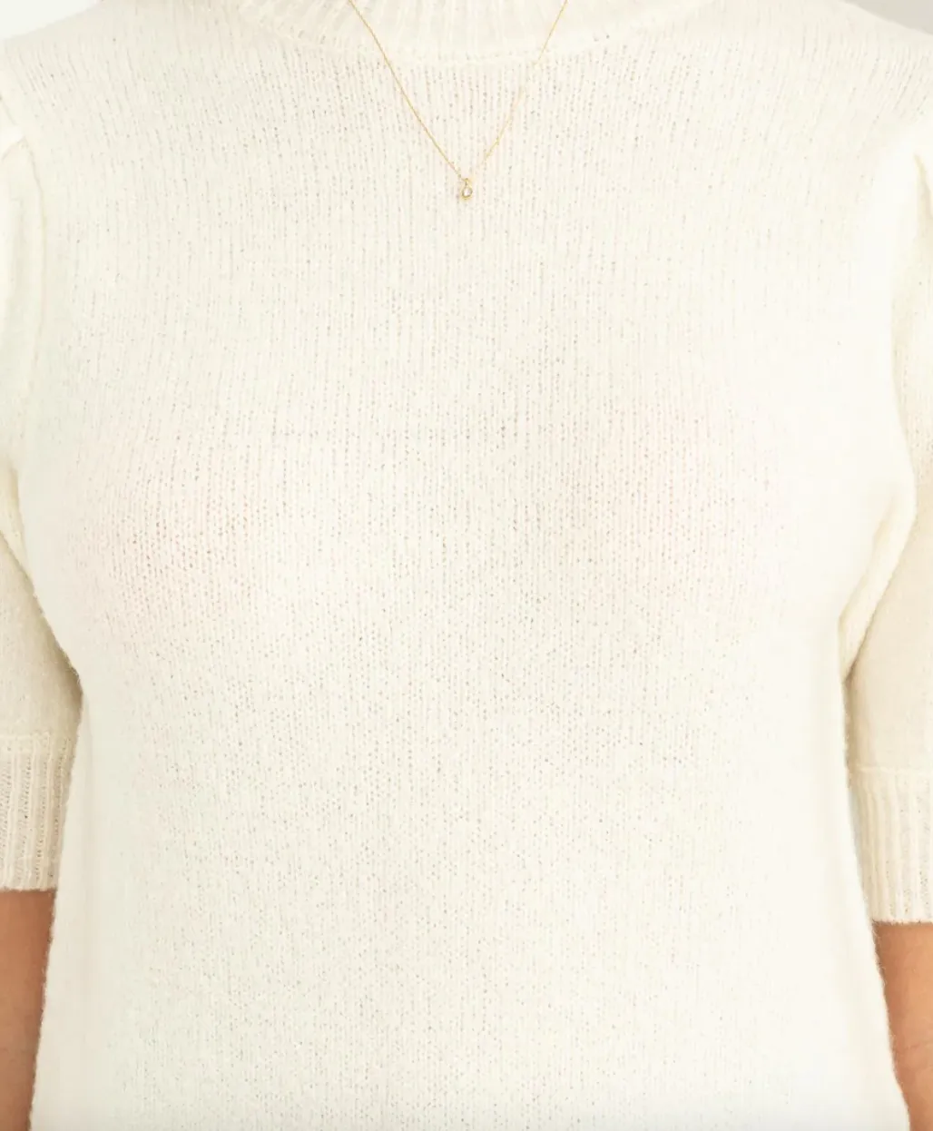 Lovely Embrace Puff Sleeve Sweater Top