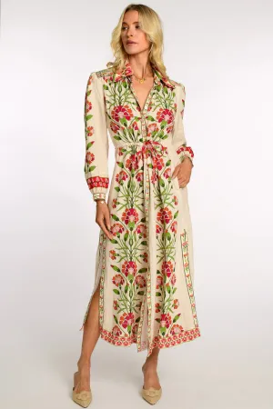 Lucia Dress - Indian Flower Ivory