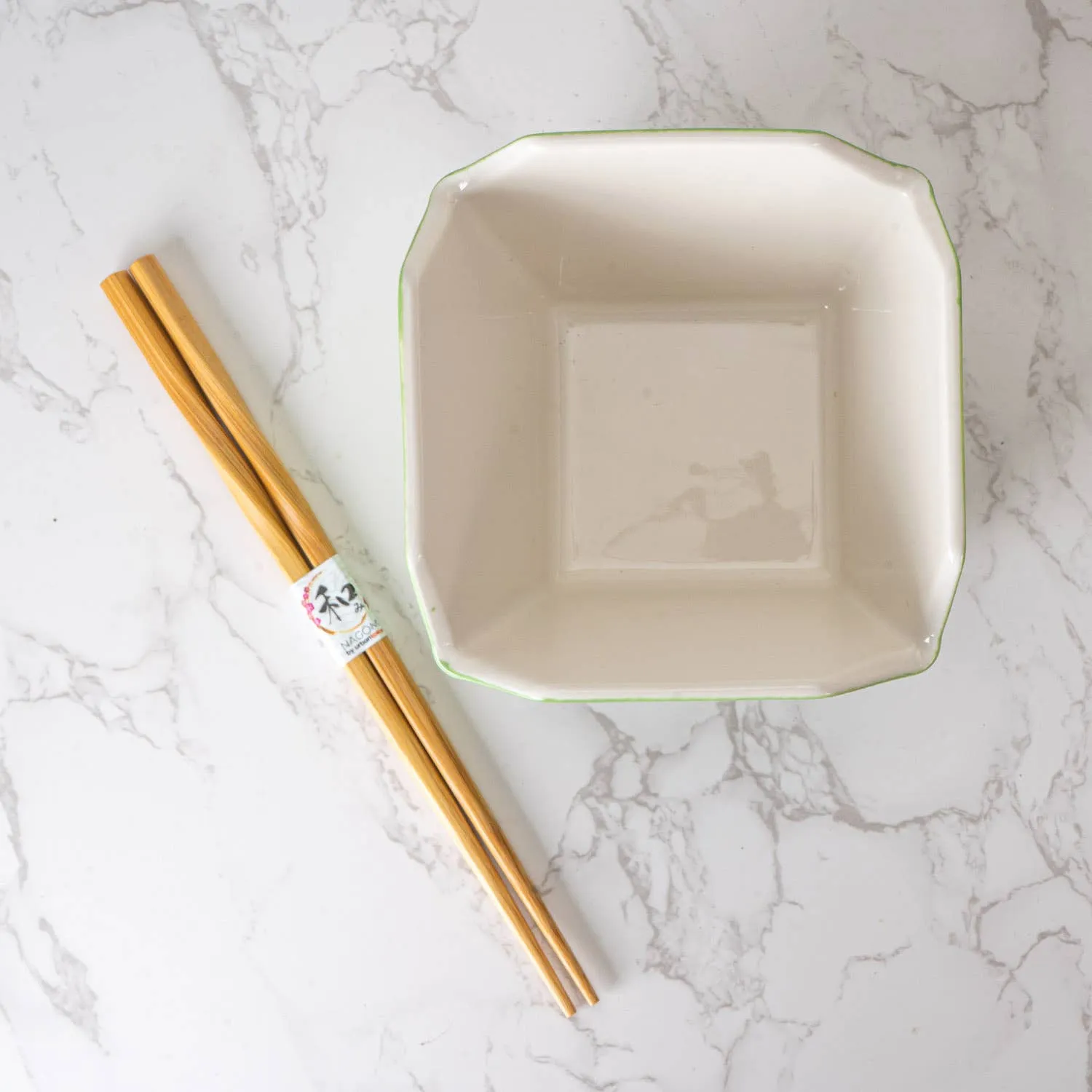 Lucky Panda Ceramic Takeout Box with Chopsticks