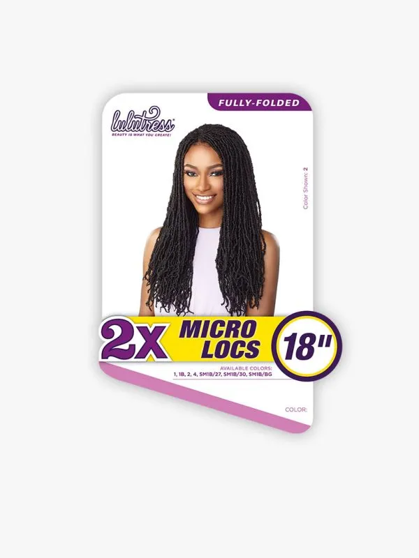 Lulutress Micro Locs 2x 18"
