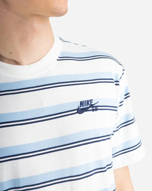 M NK SB Tee Stripe - Blue/White