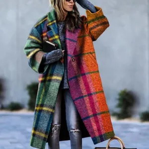 Maevery | Women Elegant Winter Soft Long Coat | Warm