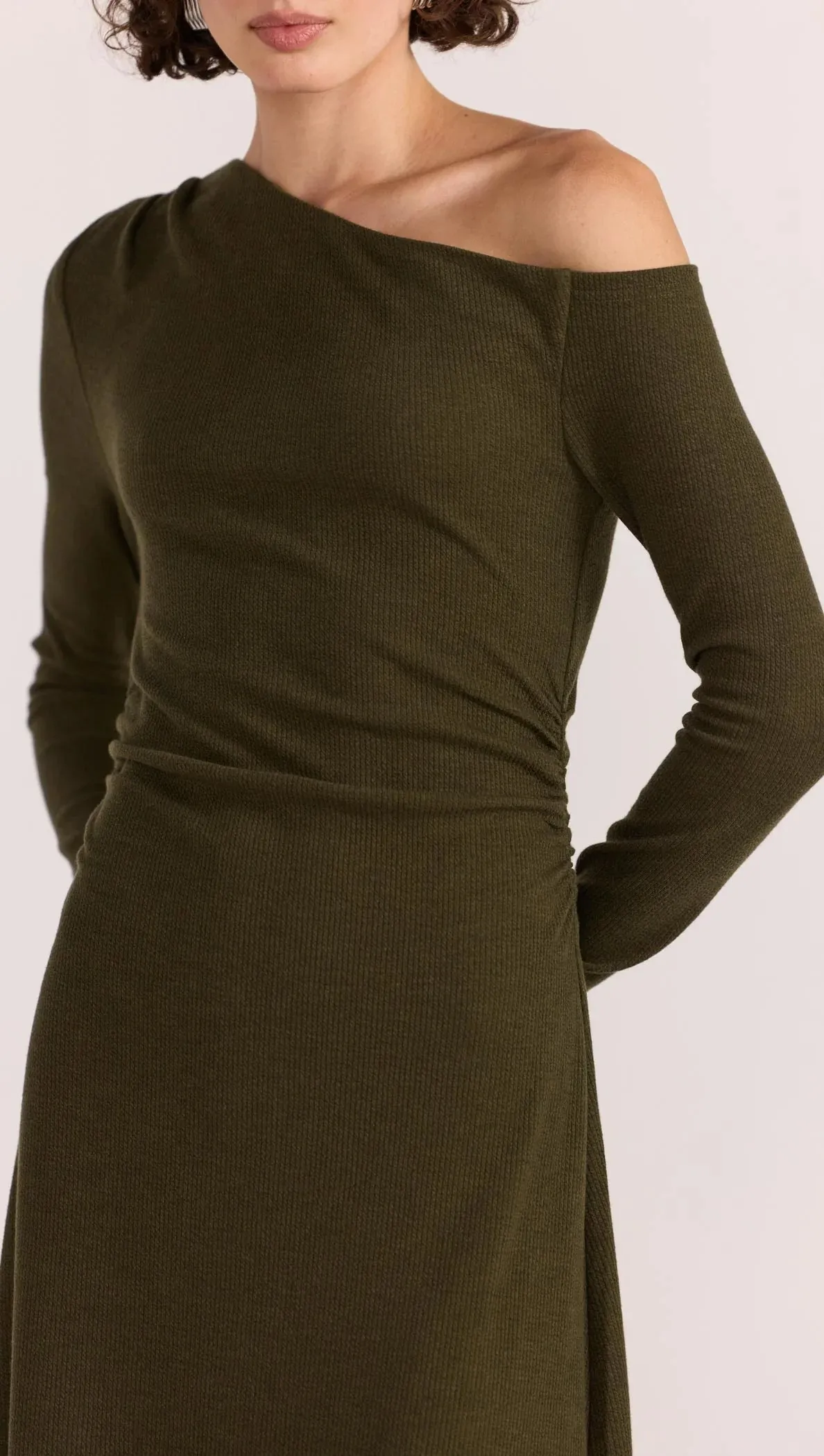 Mason Midi Dress Khaki
