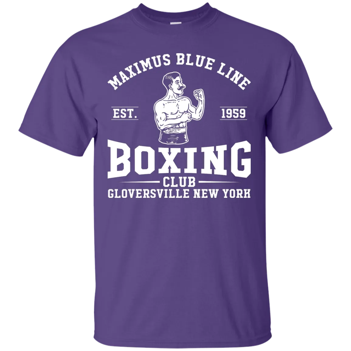 Maximus Blue Line Boxing Club T-Shirt