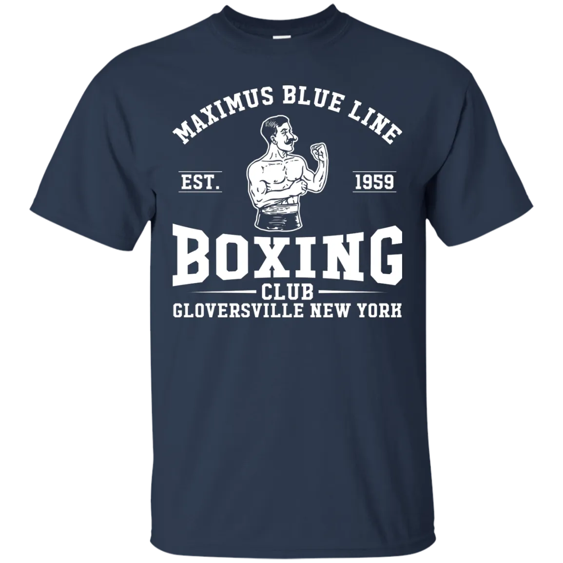 Maximus Blue Line Boxing Club T-Shirt