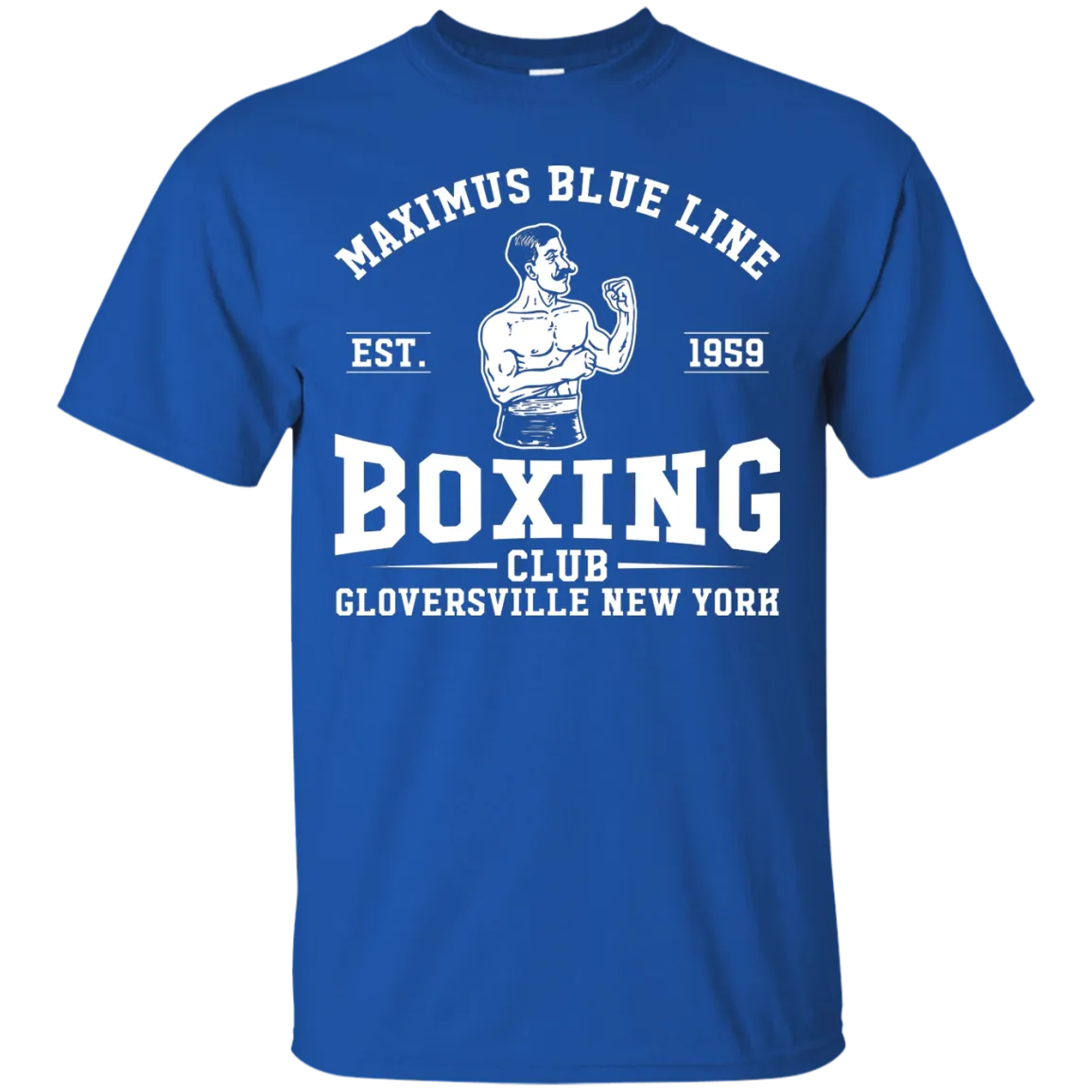 Maximus Blue Line Boxing Club T-Shirt