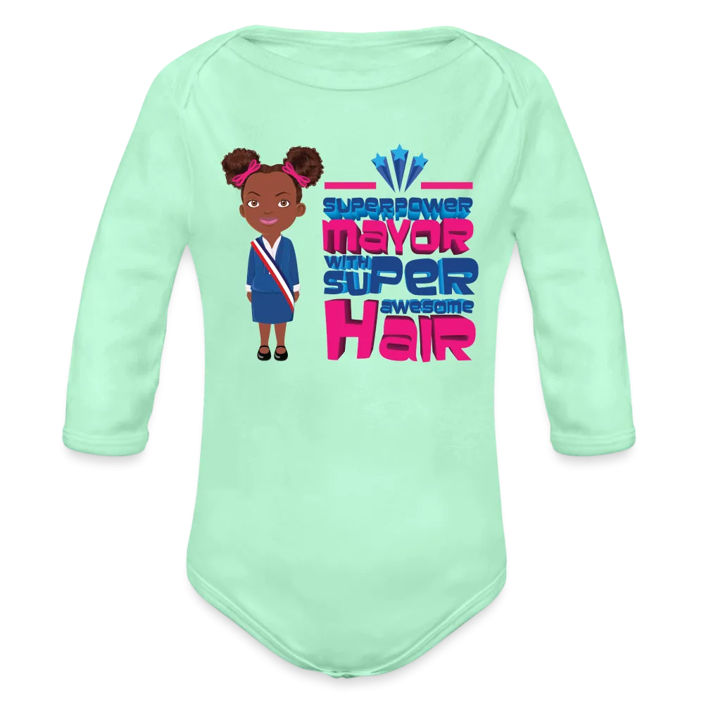 Mayor Organic Long Sleeve Baby Bodysuit