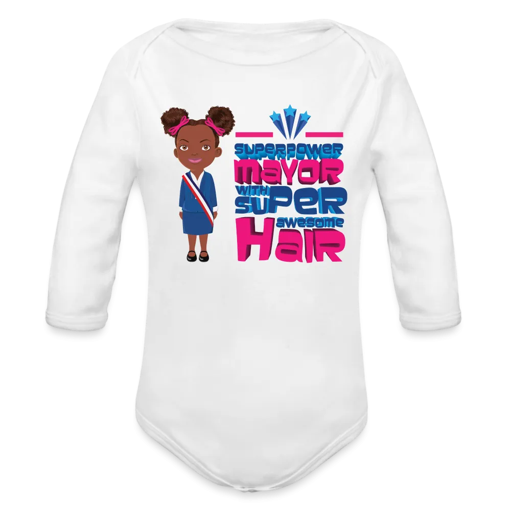 Mayor Organic Long Sleeve Baby Bodysuit