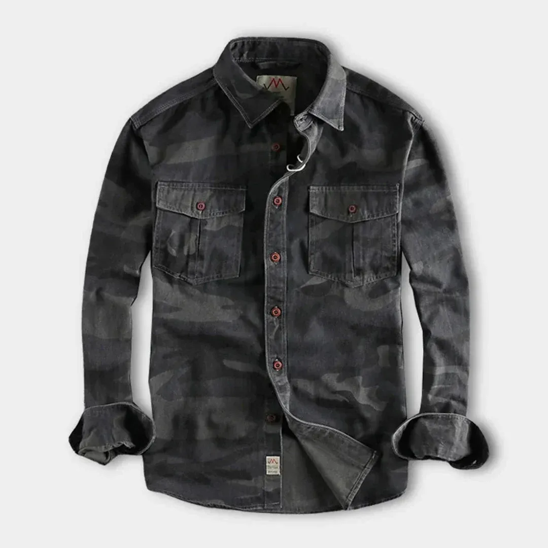 Men's Abel Military Camouflage Summer Shirt