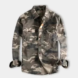 Men's Abel Military Camouflage Summer Shirt