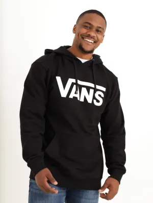 Men's Classic Hooded Pullover - Black