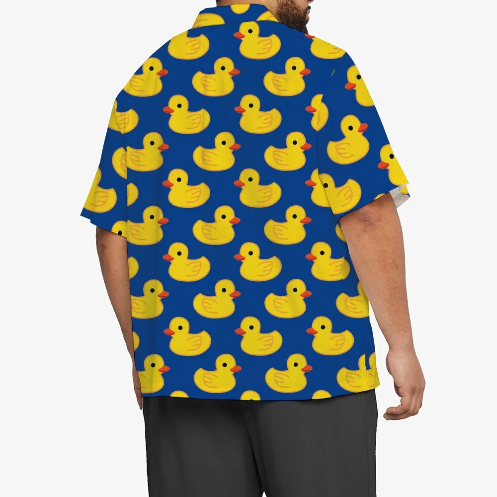 Men's Duck Tropical Print Hawaiian Shirt 2406000687