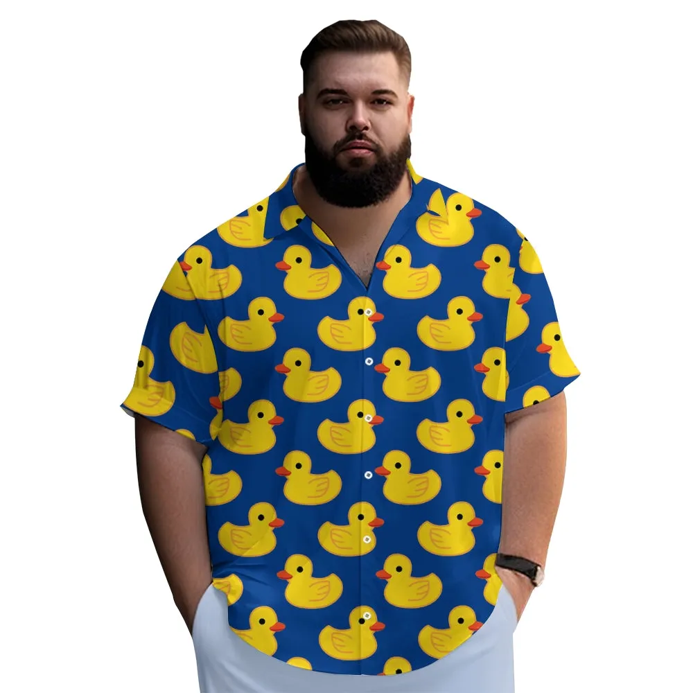 Men's Duck Tropical Print Hawaiian Shirt 2406000687
