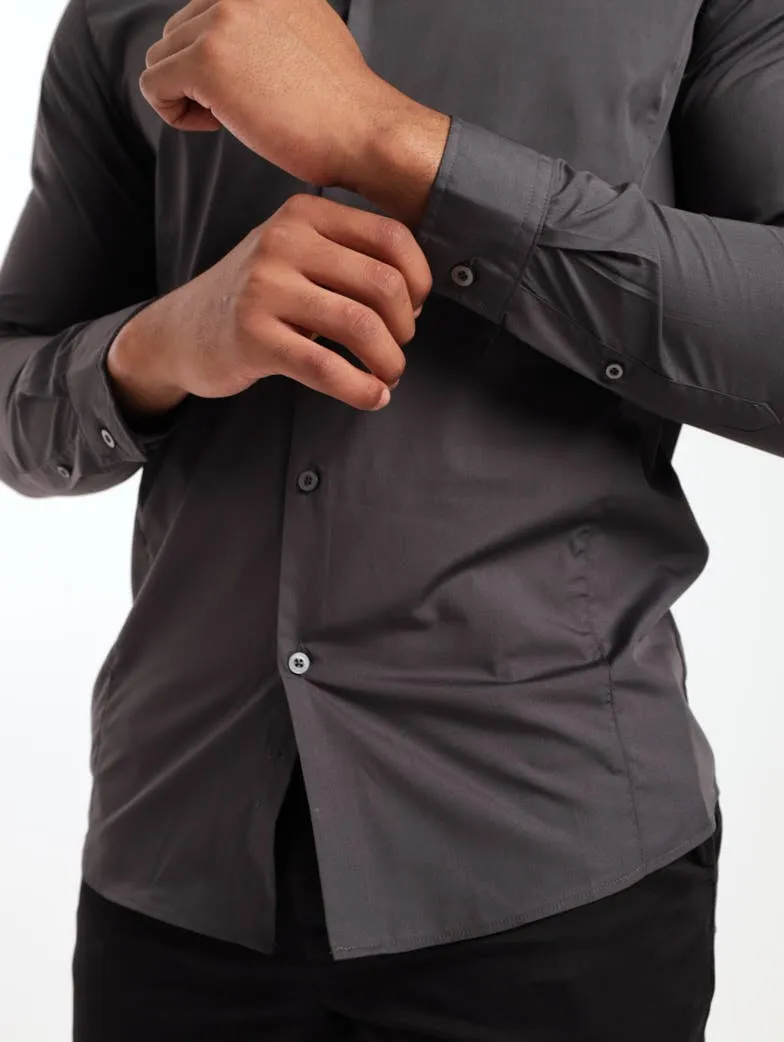 Men's Easy Care Shirt - Charcoal