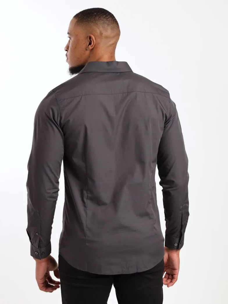 Men's Easy Care Shirt - Charcoal