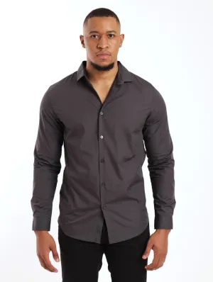 Men's Easy Care Shirt - Charcoal