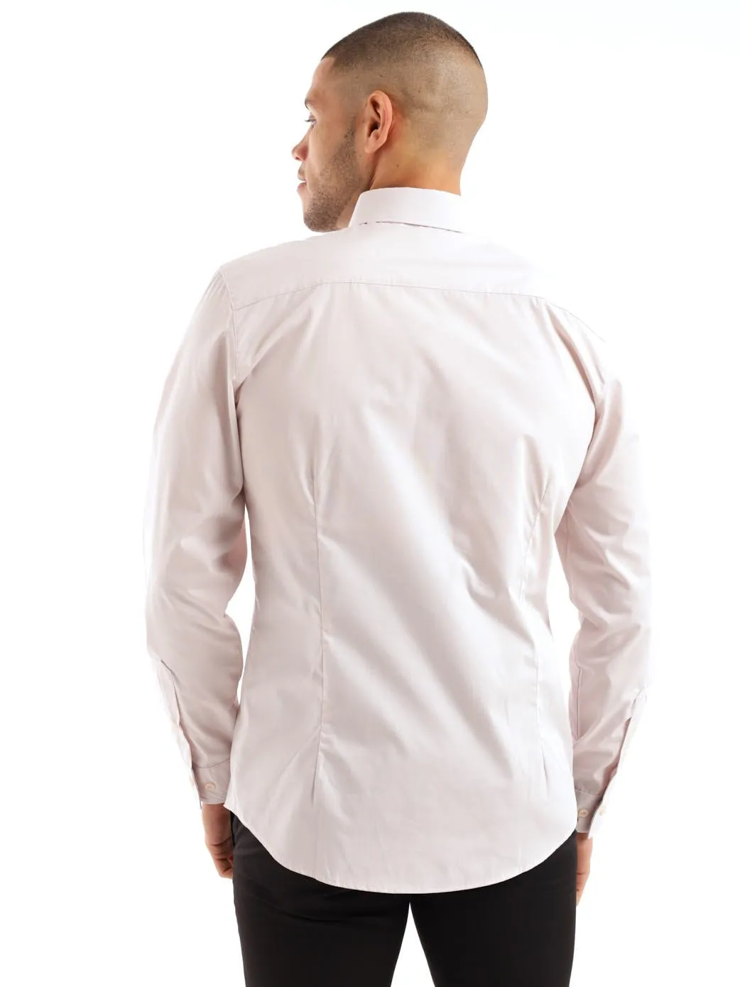 Men's Easy Care Shirt - Ice Pink