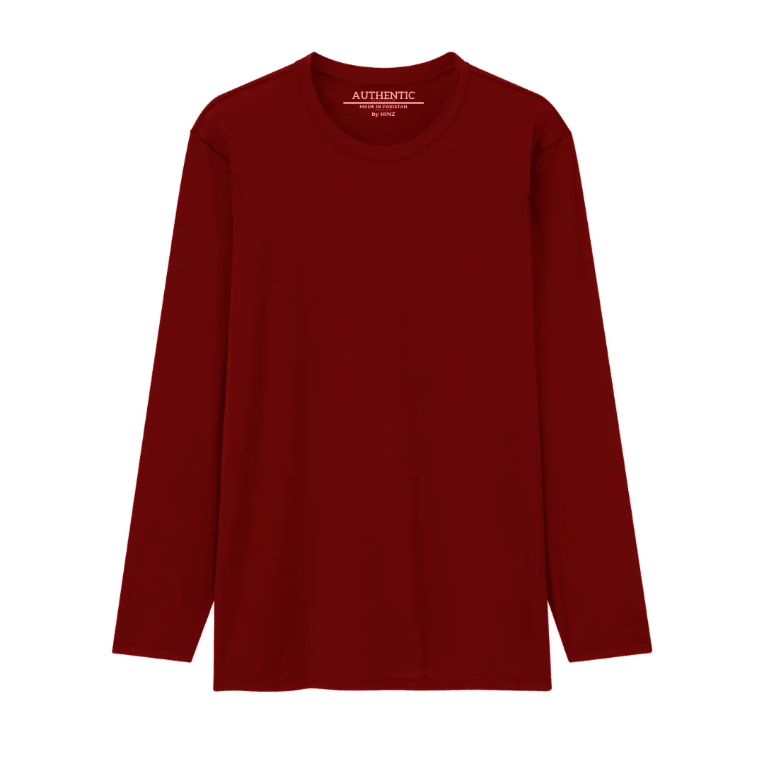 Men's Essential Round Neck Full Sleeves Assorted (Pack of 3)